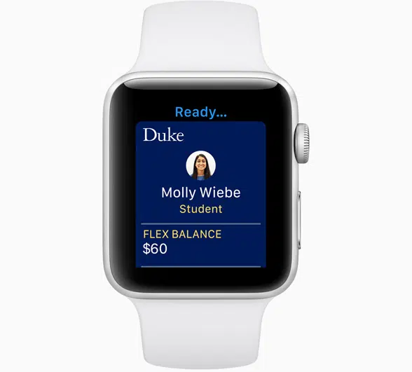 Apple Watch can now be used to replace student ID cards
