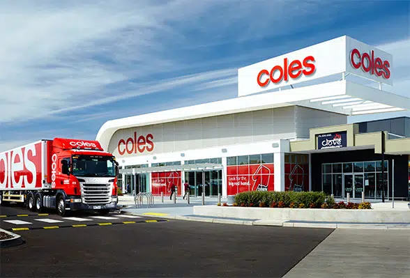 A Coles supermarket