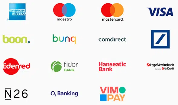 Banks that support Apple Pay in Germany at launch