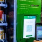 Automated vending machine and smartphone