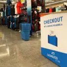 Mobile checkout in store