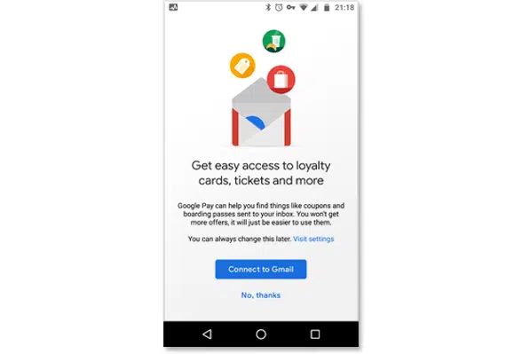 Google Pay can now watch Gmail inboxes and add any cards, passes and coupons it finds