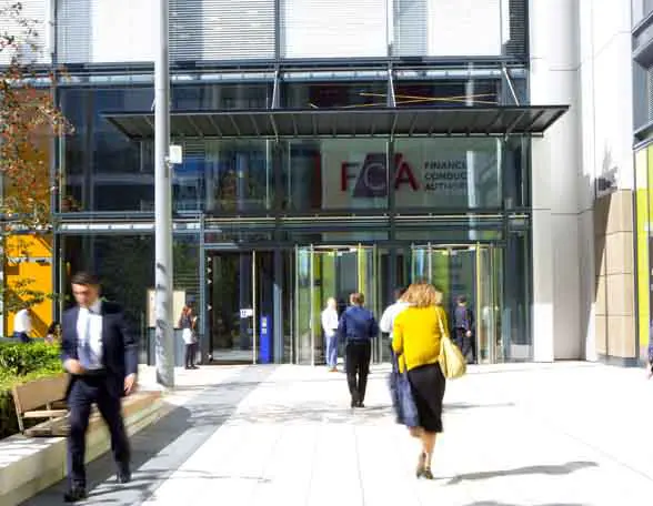Entrance to FCA building