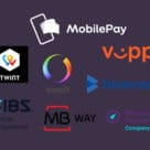 Logos of 7 European Mobile Payment Systems Association (EMPSA) members