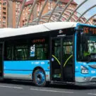 An EMT bus in Madrid
