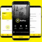Raiffeisen Bank's RaiPay app running on a mobile phone