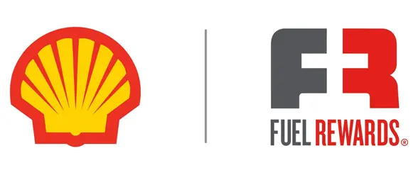 Shell and Fuel Rewards loyalty programme logos