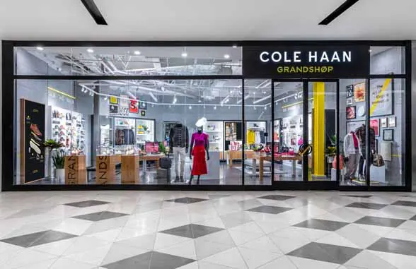 Cole Haan store using NFC tags