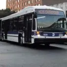 MTA New York local bus in Manhattan