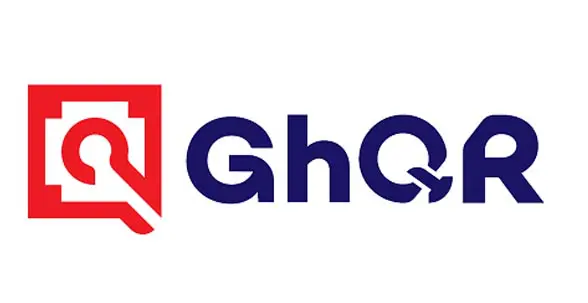 Ghana Interbank Payment and Settlement Systems (GhIPSS) universal QR code payment solution (GhQR) logo