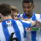 Real Sociedad Soccer Football Team players in NFC strips