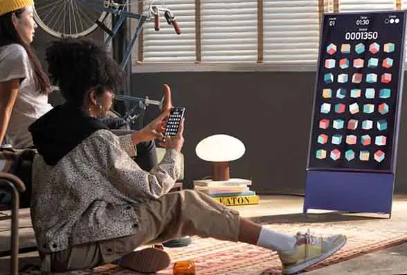Samsung Sero NFC smart TV