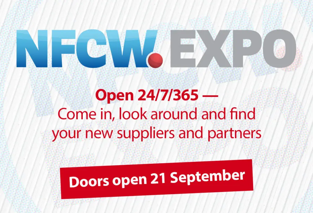 NFCW Expo online exhibition  - Doors open 21 September
