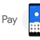 Google Pay logo with NFC smartphone
