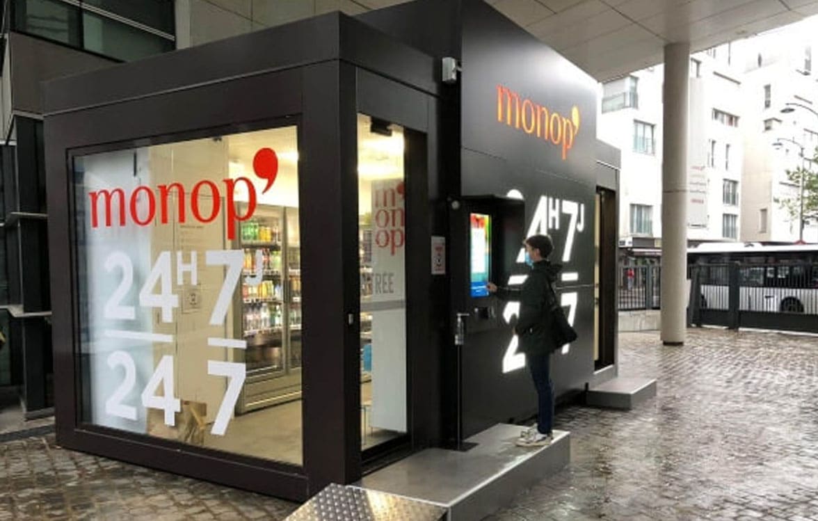 Monoprix automated self-service store