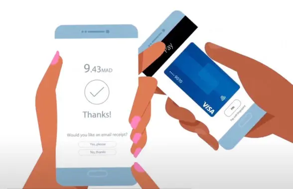 Visa Tap to Phone contactless NFC transaction