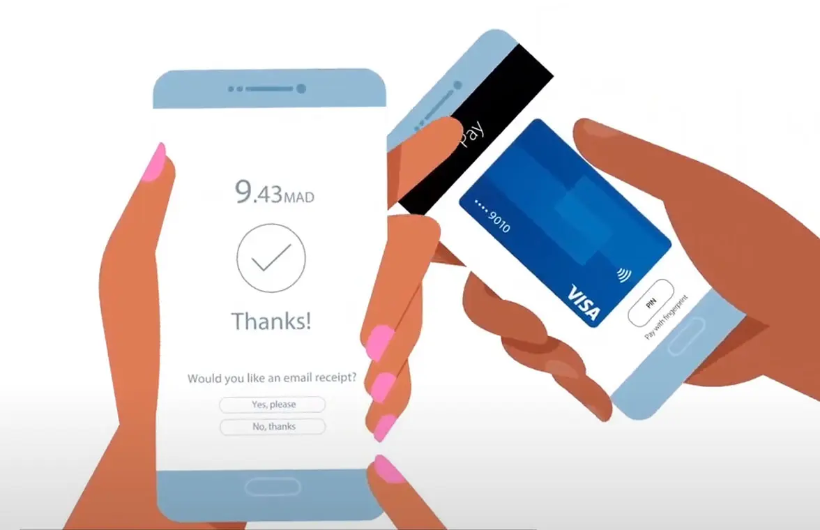 Visa Tap to Phone contactless NFC transaction