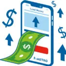 Capital Matro cash to travel app graphic