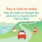 Google Pay Play India mobile payments rewards game infographic