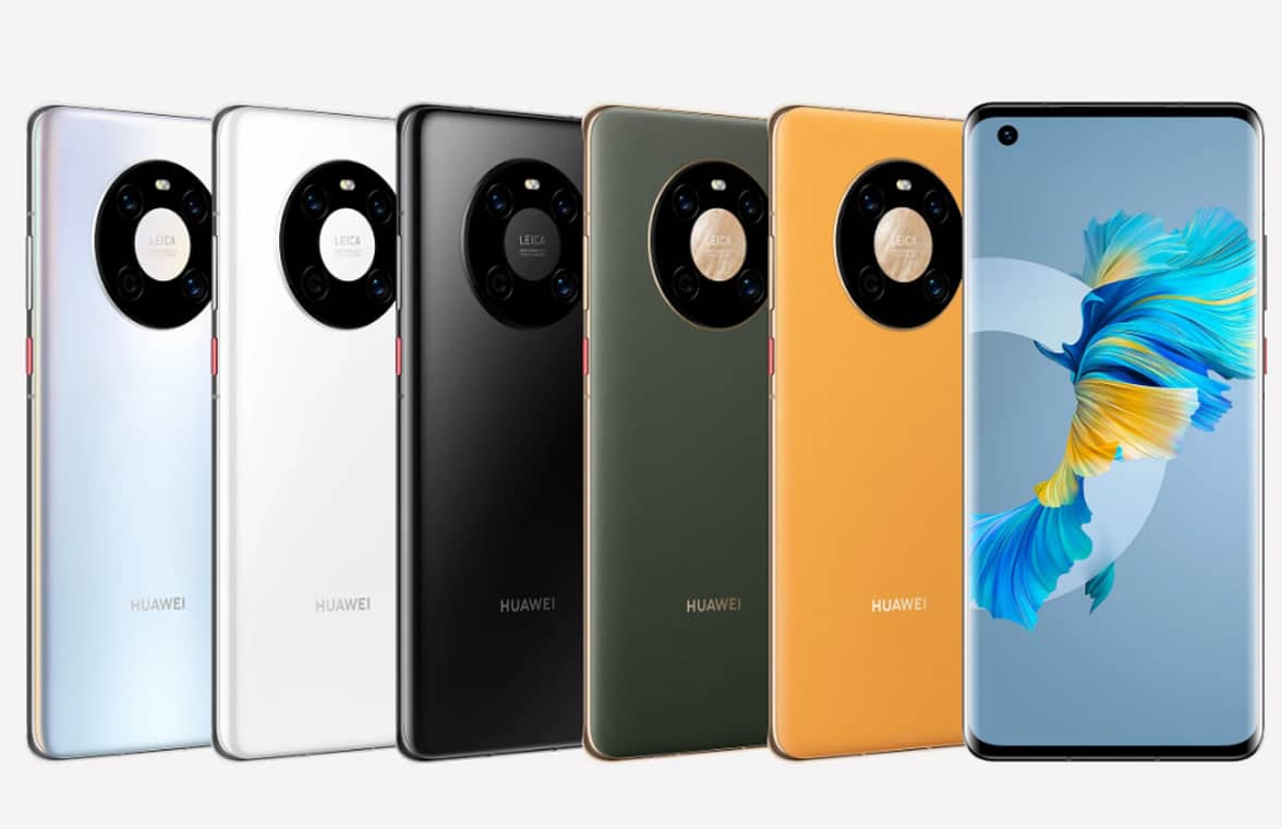Huawei Mate 40 smartphone with digital wallet 
