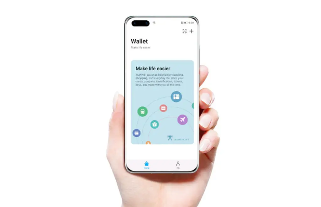 Huawei Pay mobile wallet for NFC mobile payments