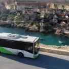 Malta Public Transport bus with contactless fare payment