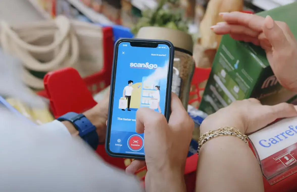 Carrefour Mobile Scan&Go mobile self checkout