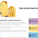 Edenred digital free school meal vouchers page