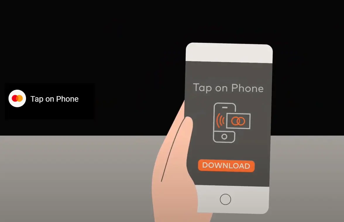 Mastercard Tap on Phone screenshot