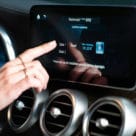 Mercedes contactless in-vehicle fuel payments