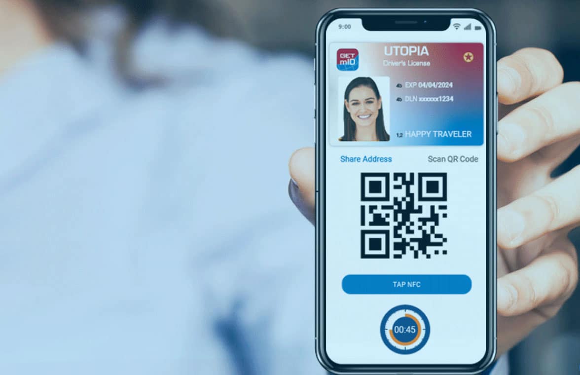 Utah NFC and QR mobile driving licence