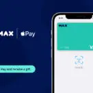 Apple Pay for Max Israel on smartphone