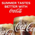 Coca-Cola summer tastes better advert