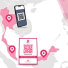 Duitnow cross-border real-time QR code payments slide