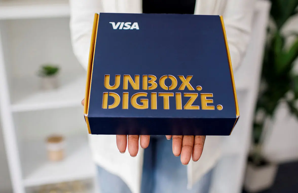 Visa commerce in a box for contactless payments 