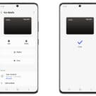 Samsung UWB and NFC digital car key on smartphone