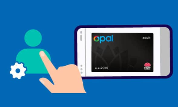 Sydney dgital opal card graphic used in multimodal Mobility-as-a-Service app pilot