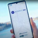 Budapest Mobility-as-a-Service app BudapestGo on a smartphone