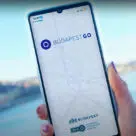Budapest Mobility-as-a-Service app BudapestGo on a smartphone