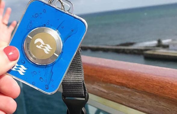 Carnival Medallion Pay NFC wearable payments device