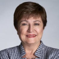 IMF managing director Kristalina Georgieva