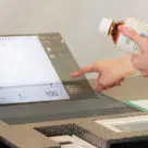 7-Eleven Japan holographic contactless self-checkout in use