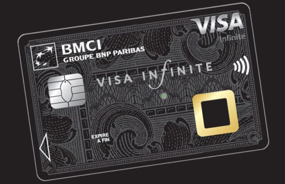 BMCI bank Visa Infinite biometric payment card