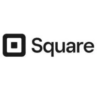 Square black and white logo 