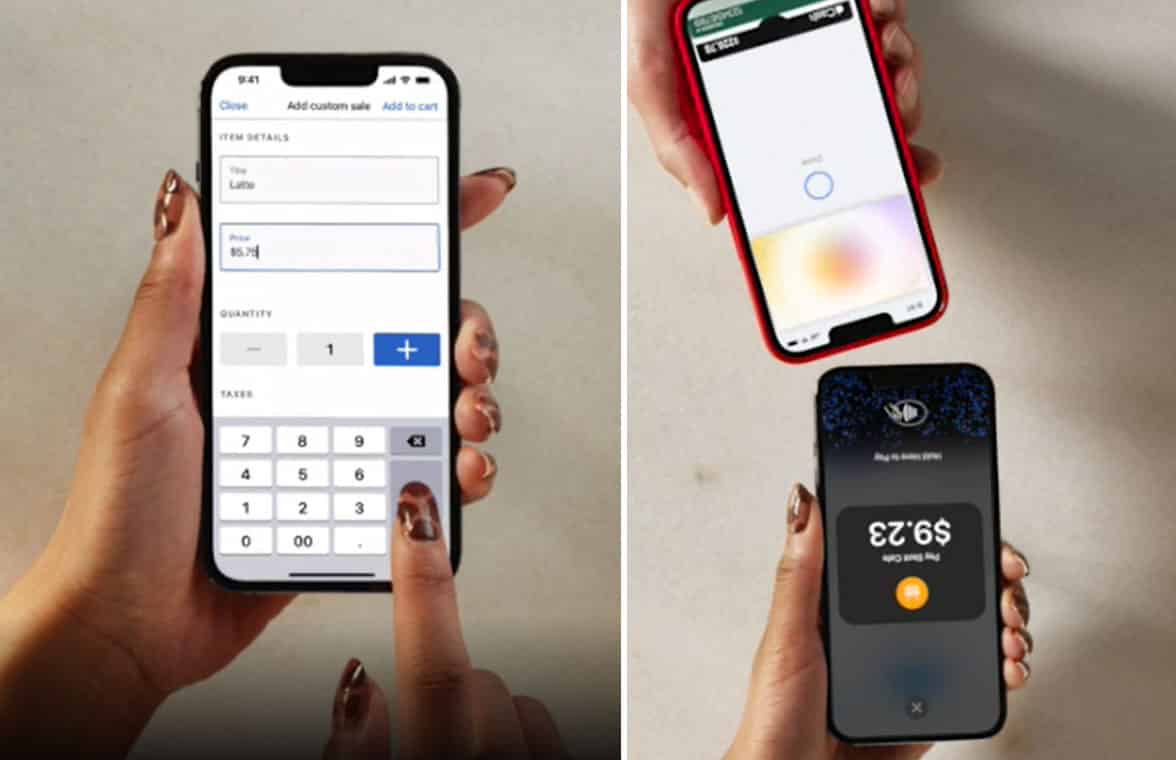 In-store contactless payment being taken using Apple Tap to Pay on iPhones by US merchant