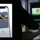 Leeds United Football Club digital NFC ticketing on smartphone and in use at turnstyle