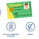 France Carte Vital national health insurance card
