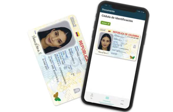 Colombia physical and digital ID for contactless cross-border travel in South America