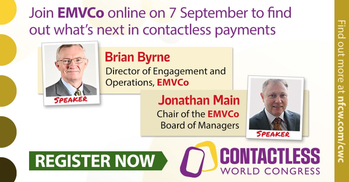 Join EMVCo online on 7 September to find out what's next in contactless payments