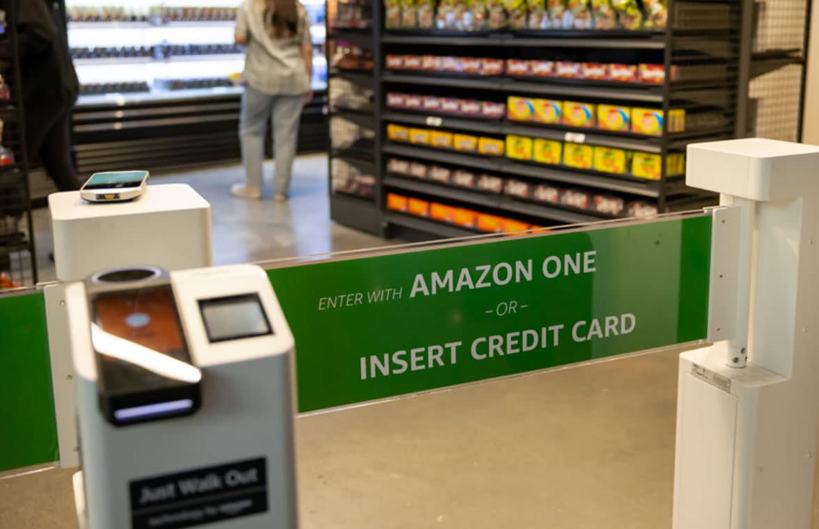 Amazon One entry at US arena for biometric palm payments